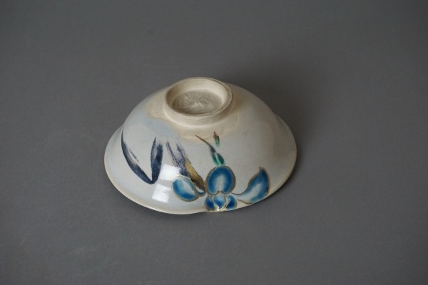 二代 眞葛香山 仁清意菖蒲画 茶碗】: Journal of FUJII KOUNDO